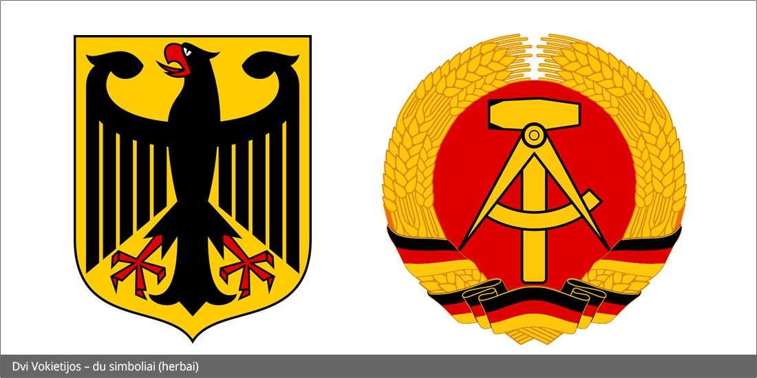 Dvi Vokietijos – du simboliai